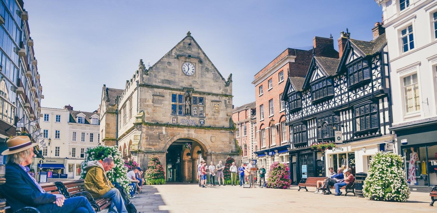 Shrewsbury Market Hall & Shopping