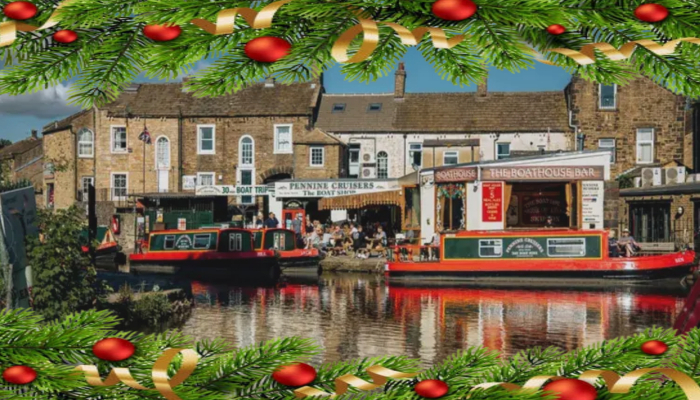 Festive Skipton Canal Cruise with Three Course Lunch