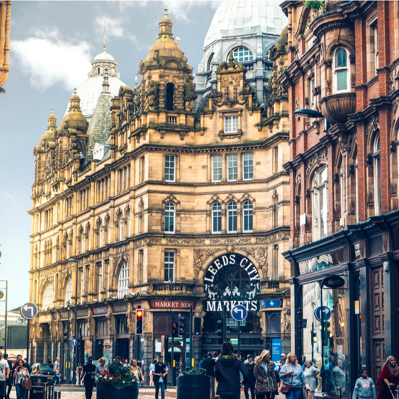 Leeds City Centre and Kirkgate Market