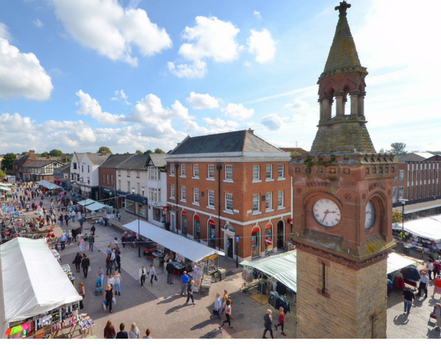 Ormskirk Market & The National Trust's Rufford Old Hall and Gardens